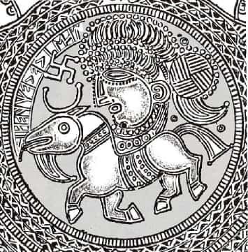 He and the horse (Er und das Pferd)