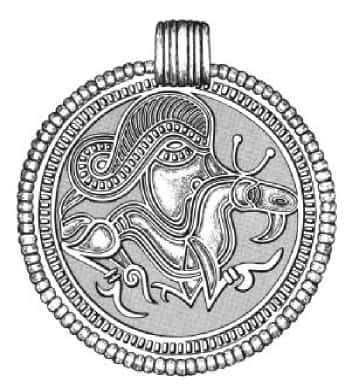 He and the horse (Er und das Pferd)